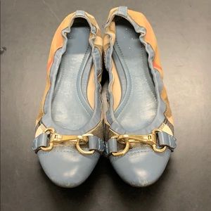 Burberry Round-Toe Flats